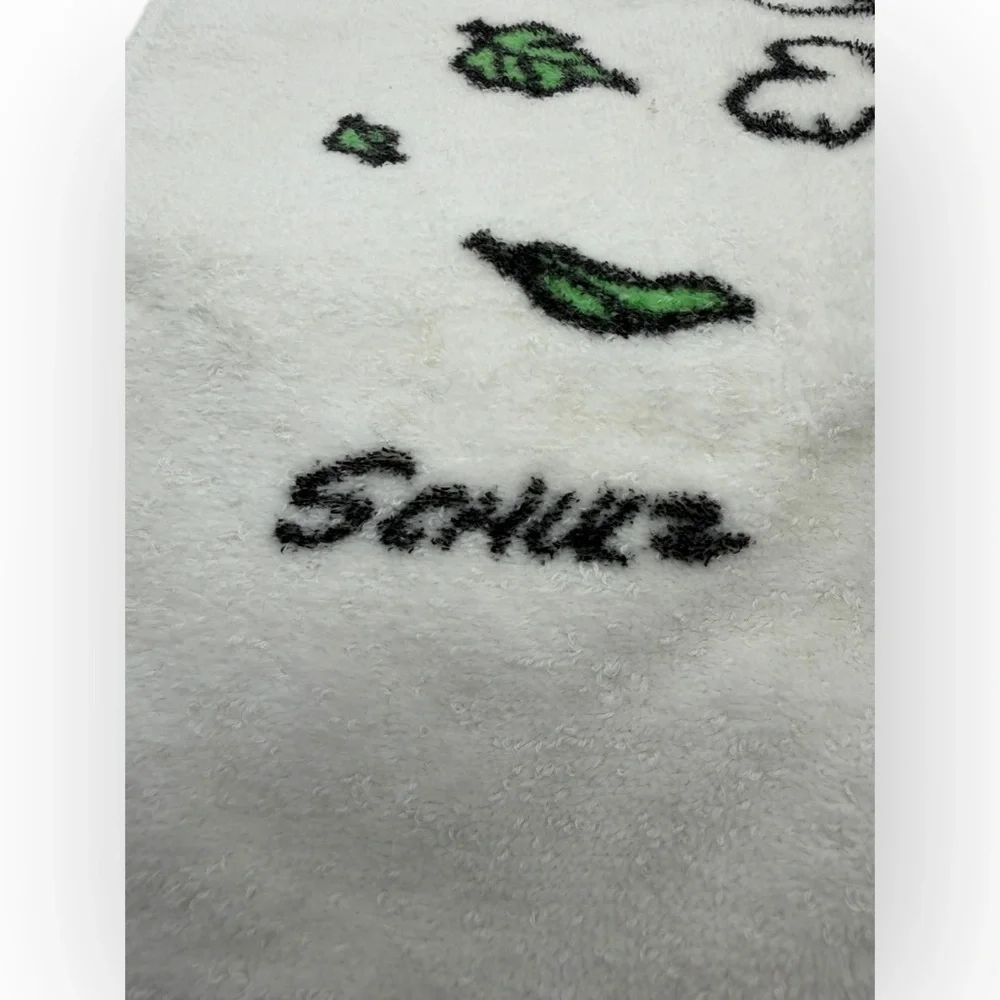 Peanuts Snoopy hand towel Dish Towel vintage Stevens Utica 23
